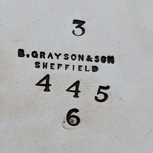 約 1890 年英國古董鍍銀咖啡壺本傑明·格雷森