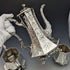 英国アンティーク ヴィクトリアンスタイル シルバープレート製 コーヒーセット