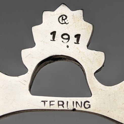 米国ヴィンテージ 純銀製 ティーストレーナー 32g