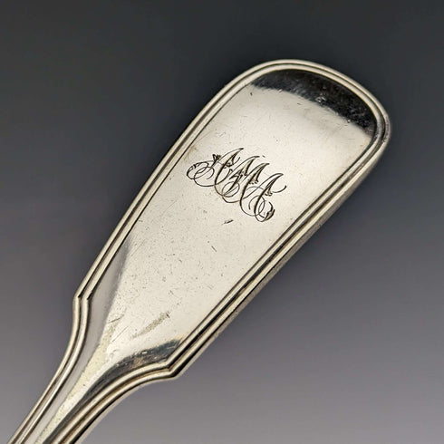 19 世紀末英國古董鍍銀魚餐具組 Mappin&Webb