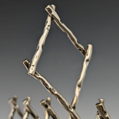 英國復古鍍銀樹枝風格烤麵包架