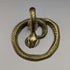 Vintage Snake Shape Brass Pocket Watch Holder Display Stand Height 13cm