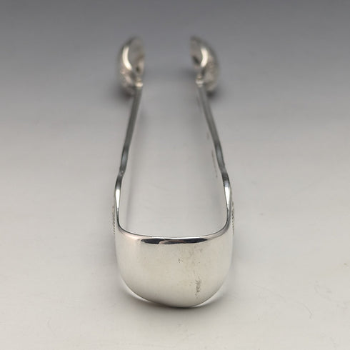 英国アンティーク シルバープレート製 キングスパターン シュガートング Martin Hall