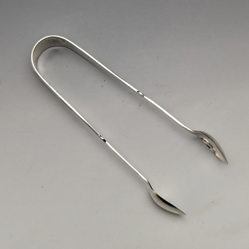 英国アンティーク シルバープレート製 シュガートング Daniel & Arter