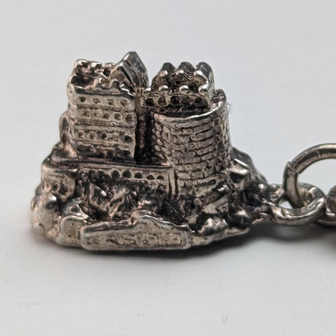 英国ヴィンテージ 純銀製 チャームブレスレット 19g