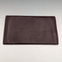 1933 British Vintage Sterling Silver Decoration Leather Wallet Long Wallet B&T