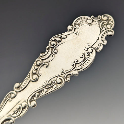 Circa 1905 US Antique Sterling Silver Tea Spoon Set of 6 150g GORHAM
