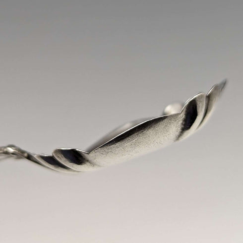 1821 British Antique Sterling Silver Tea Caddy Spoon John Bettridge