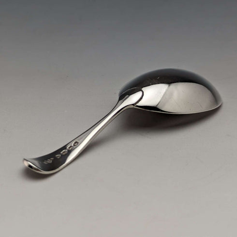 1872 British Antique Sterling Silver Tea Caddy Spoon GEORGE WILLIAM ADAMS