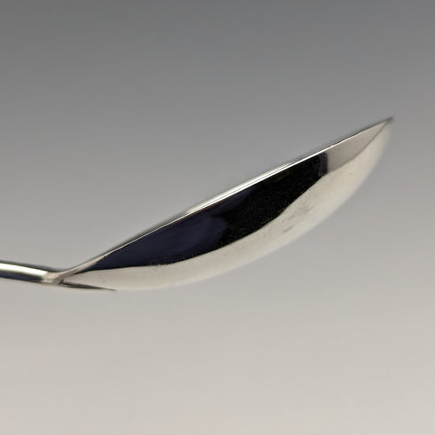 1872 British Antique Sterling Silver Tea Caddy Spoon GEORGE WILLIAM ADAMS