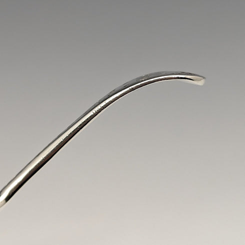 1872 British Antique Sterling Silver Tea Caddy Spoon GEORGE WILLIAM ADAMS