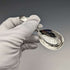 1872 British Antique Sterling Silver Tea Caddy Spoon GEORGE WILLIAM ADAMS
