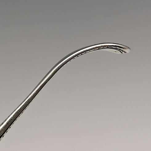 1874 British Antique Sterling Silver Tea Caddy Spoon GEORGE WILLIAM ADAMS