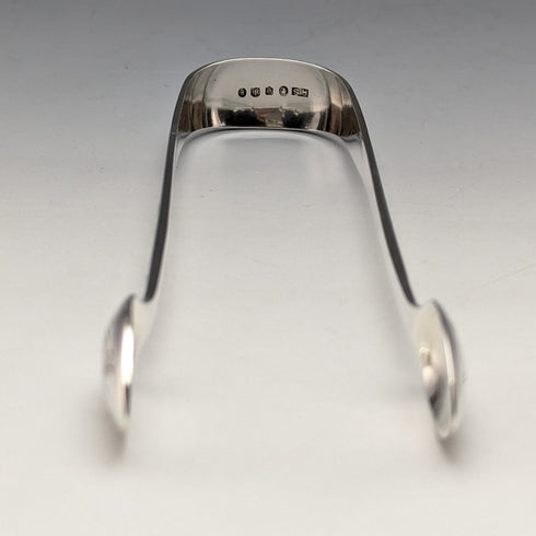 1871 年英國古董純銀糖鉗 41 克蘇格蘭 R Stewart