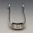 1871 British Antique Sterling Silver Sugar Tongs 41g Scotland R Stewart