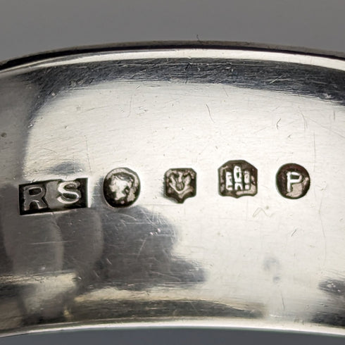 1871 年英國古董純銀糖鉗 41 克蘇格蘭 R Stewart