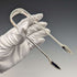 1871 British Antique Sterling Silver Sugar Tongs 41g Scotland R Stewart