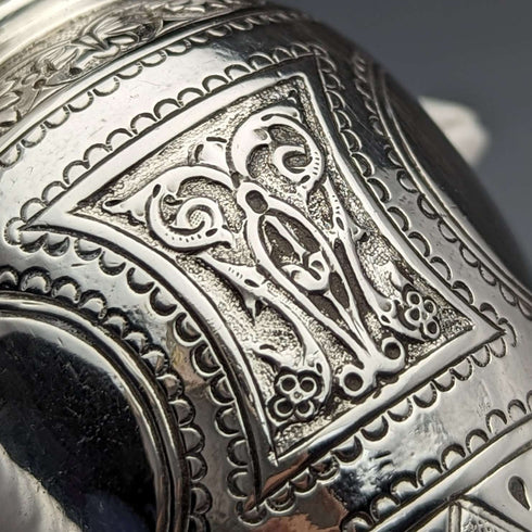 1871 British Vintage Sterling Silver Pepperette Condiment Condiment 58g Walter & John Barnard