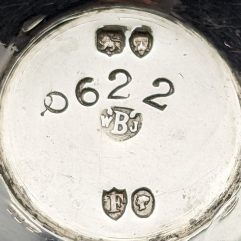 1871 年英國復古純銀胡椒調味調味品 58 克 Walter & John Barnard