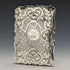 1872 British Antique Sterling Silver Card Case 54g FREDERICK MARSON