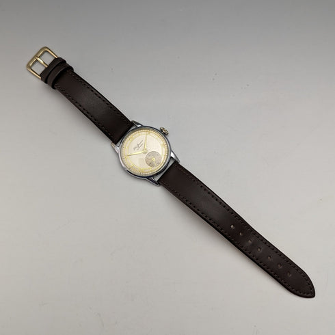 英國復古 JW Benson 手錶 SMITH 機芯 Denison 錶殼運作良好