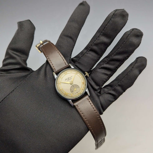 British vintage JW Benson watch SMITH movement Denison case in good working order