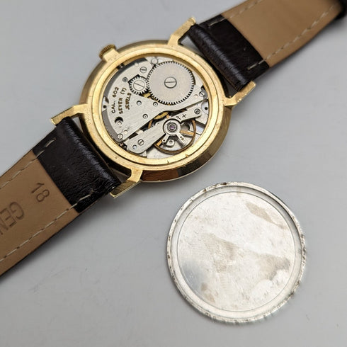 英國復古史密斯手錶 SMITH 卡尺 602 運作良好