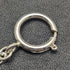 Silver Plated Pull Ring Type Albert Chain Funry Link