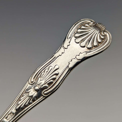 1914 British Antique Sterling Silver Tea Spoons Set of 10 152g Mappin & Webb