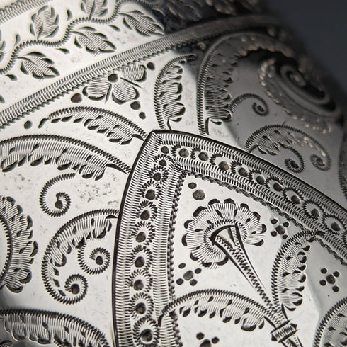 1887年 英国アンティーク 純銀製マグカップ 178g John Aldwinckle & Thomas Slater