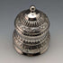 1897 British Antique Sterling Silver Tea Caddy 74g Deakin & Francis