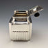 1889 British Antique Sterling Silver Tea Caddy 196g Henry Stratford