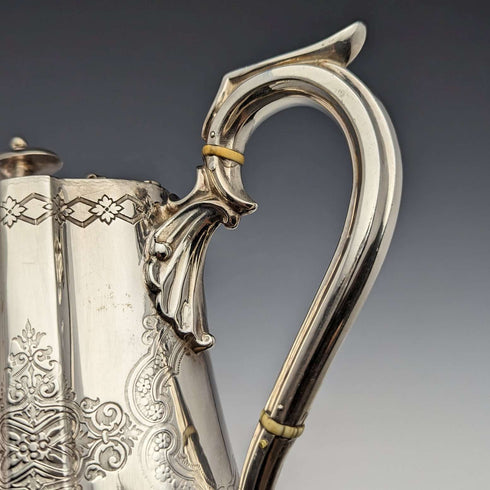 約 1880 年英國古董鍍銀茶具 Fenton Bros