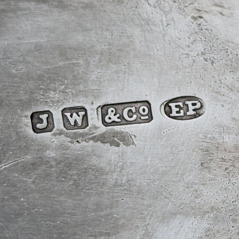 1900年頃 英国アンティーク シルバープレート製 ティーケトルセット JHON WiGFALL