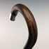 1931 British Vintage Men's Cane, Sterling Silver Decoration, Brown Shaft, 92cm