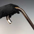 1931 British Vintage Men's Cane, Sterling Silver Decoration, Brown Shaft, 92cm