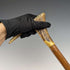 英國復古男式藤鹿角手柄棕色軸 94 厘米