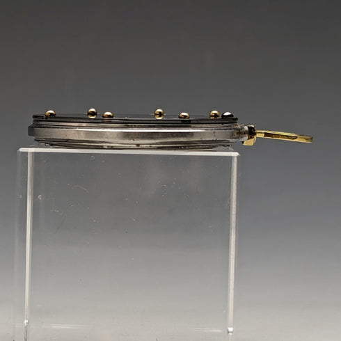 1980 年代歐米茄石英懷錶 Seamaster Mariner III 運作良好