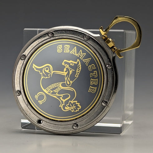 1980 年代歐米茄石英懷錶 Seamaster Mariner III 運作良好