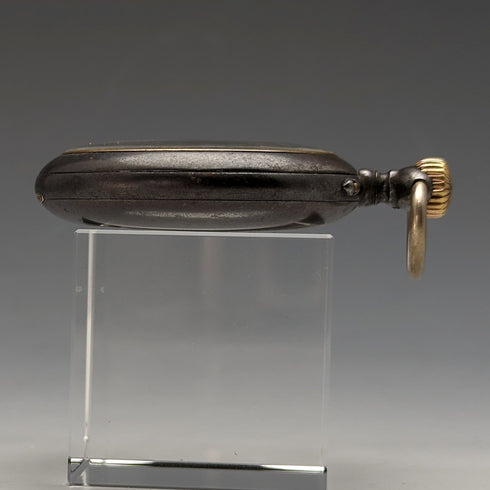 1902年頃 アンティーク IWCシャフハウゼン 懐中時計 ガンメタルケース 動作良好