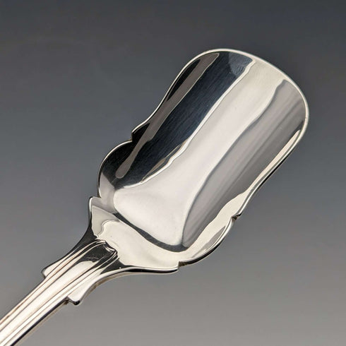British Vintage Silver Plated Fruit Spoon Past Times Paper Box
