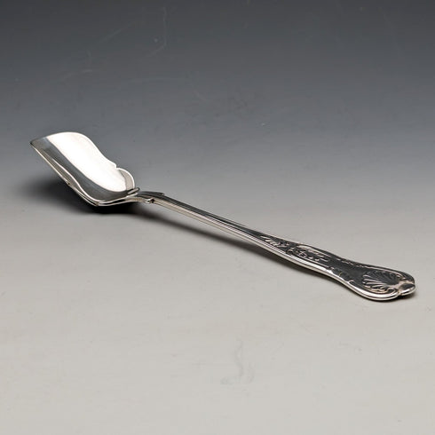 British Vintage Silver Plated Fruit Spoon Past Times Paper Box