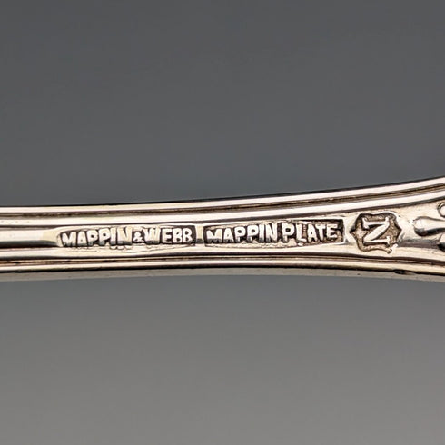 英国ヴィンテージ シルバープレート製ティースプーン6本セット Mappin&Webb ケース入り