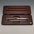 復古純銀開信刀和原子筆套裝木盒裝