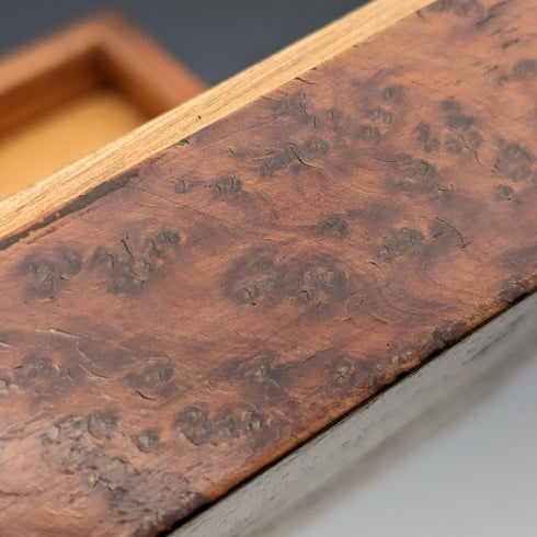 復古義大利 800 銀蓋盒飾品盒