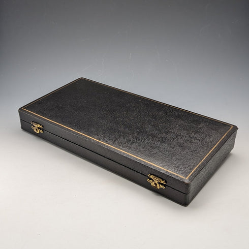 Circa 1915 British Antique Silver Plated Serving Cutlery Pair George Cutts & Sons