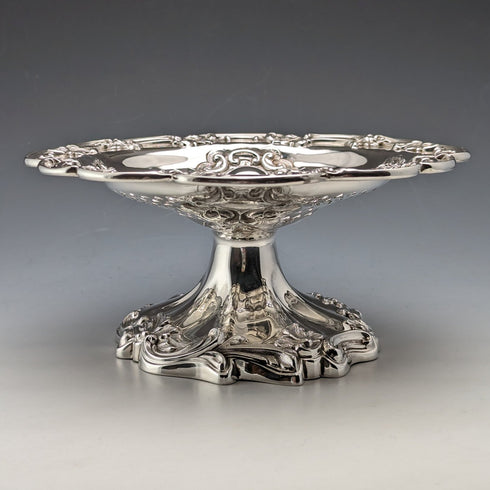 1906 年英國古董純銀蜜餞 315 克直徑 18 厘米 Walker&Hall