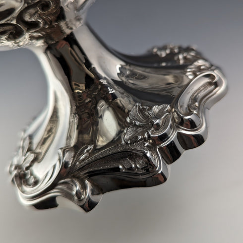 1906 年英國古董純銀蜜餞 315 克直徑 18 厘米 Walker&Hall