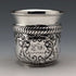 1902 British Antique Sterling Silver Mug 70g Levesley Brothers