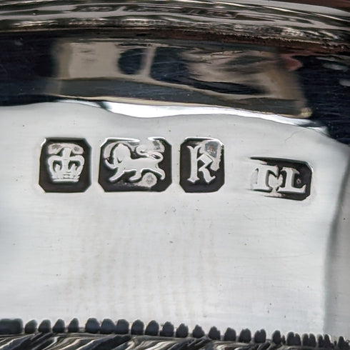 1902年 英国アンティーク 純銀製マグカップ 70g Levesley Brothers